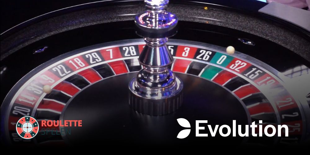 Roulette-spelen Evolution double ball roulette
