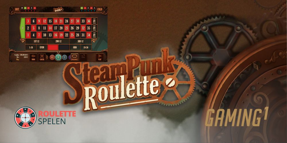Roulette-spelen steampunk roulette van gaming1