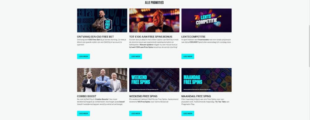 betcity promoties