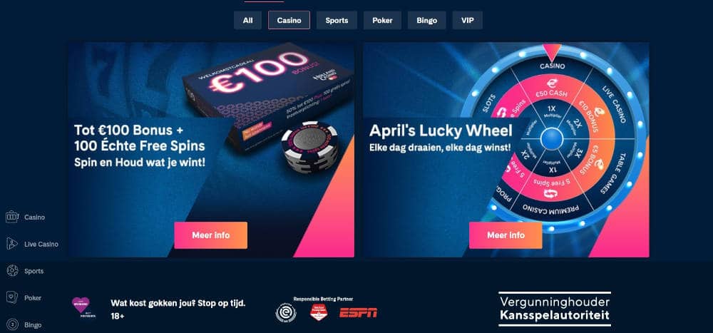 holland casino promoties